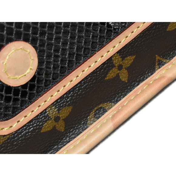 Louis Vuitton Dog Bag Pet Carrier Monogram Brown - Picture 14 of 16